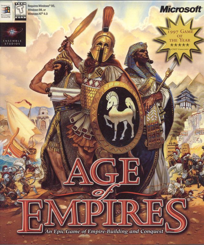 Age of Empires não foi o primeiro RTS, mas com certeza foi o que consagrou e impulsionou o gênero para os grande público, principalmente para os jogadores de PC 