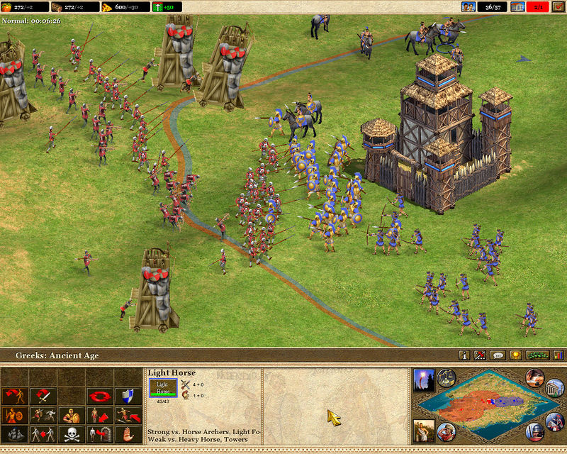 Rise of Nation também foi muito conhecido por agregar também mecânicas de turnos