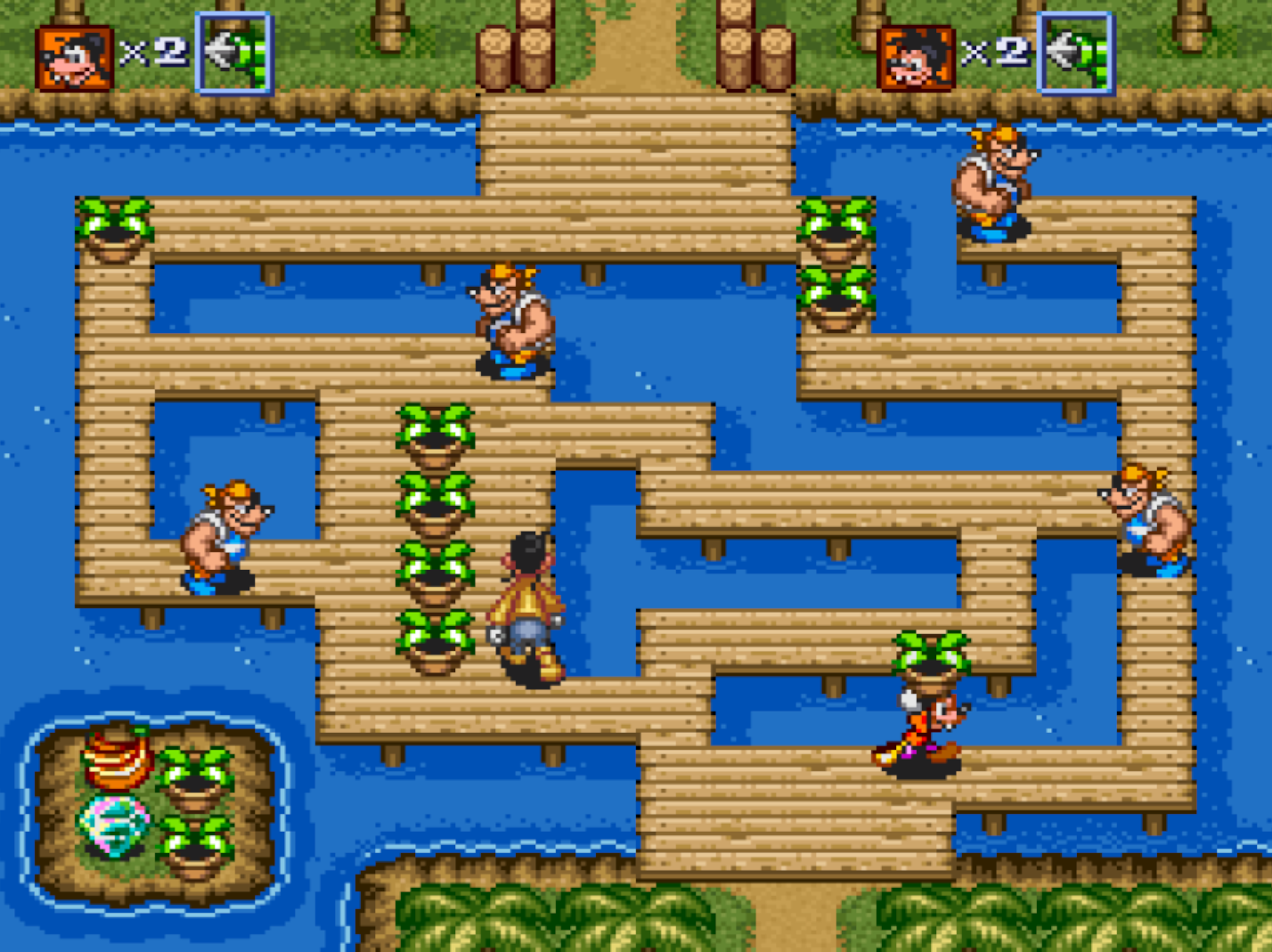Goof Troop, apesar de não ter o personagem mais memoravel da Disney, é considerado por alguns o melhor jogo da Disney, ou no mínimo, consta em alguma lista de melhores do Snes