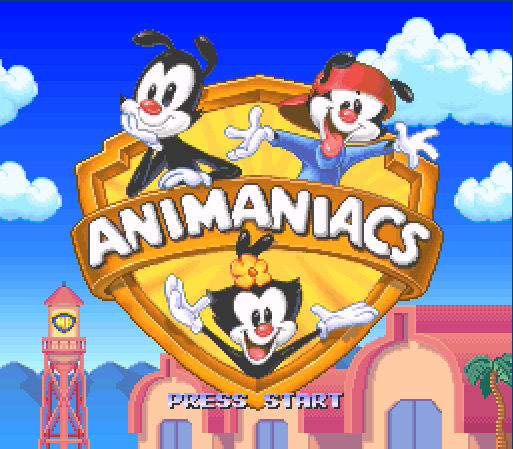 Animaniacs foi mais um game que saiu na leva de jogos baseados em desenhos animados da época.