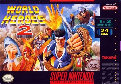 World Heroes 1 e 2 foram os únicos jogos da ADK que ganharam portes para Super Nintendo.