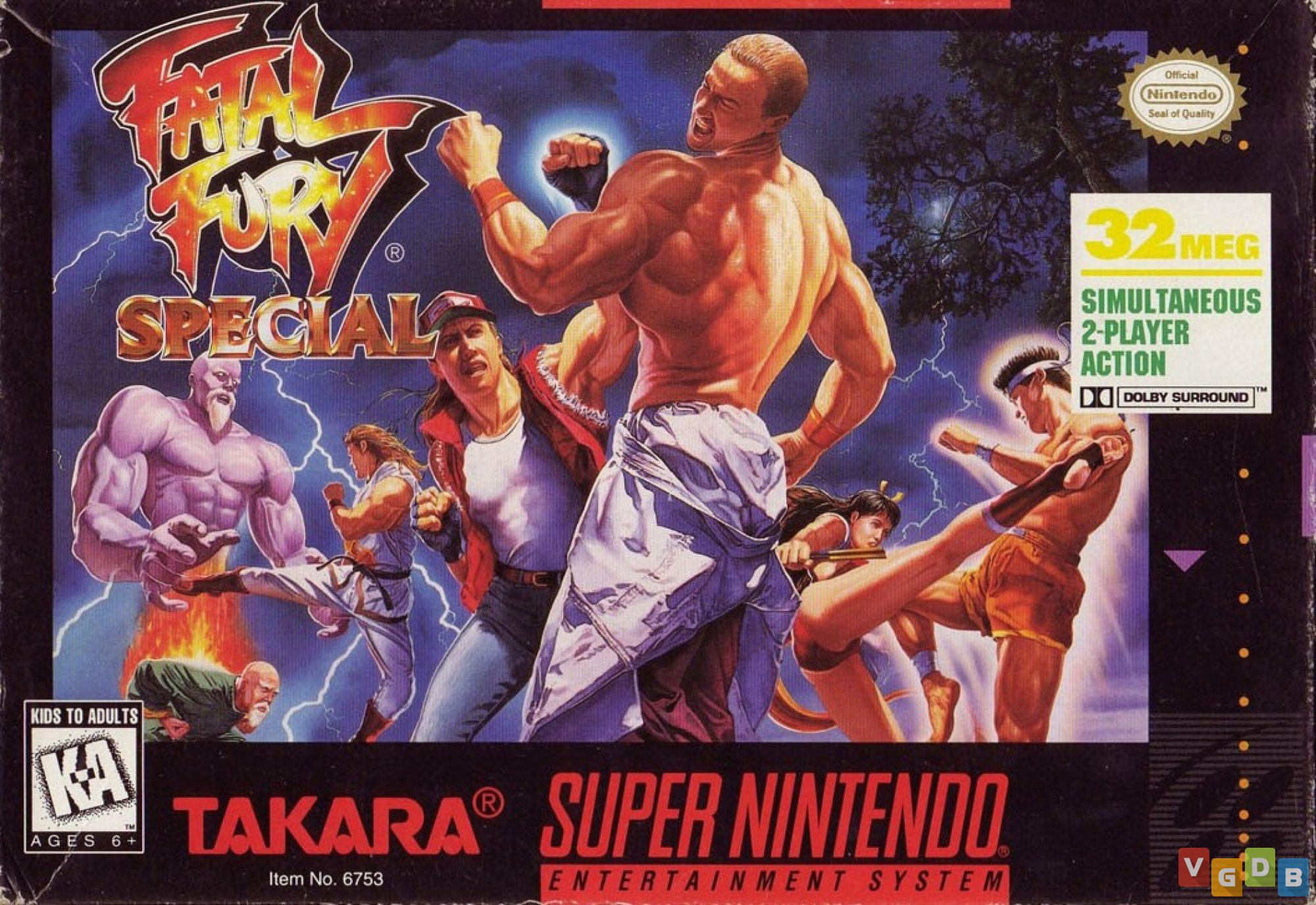 Fatal Fury Special é mais um belissímo porte de games da SNK, feito pela grandiosa Takara
